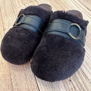 SEE by Chloe Shearling Mules